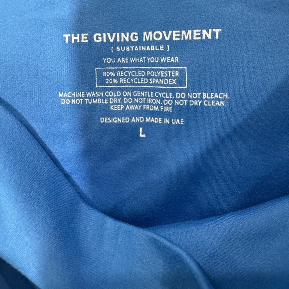 NWT The Giving Movement Leggings Sz : L - Picture 7 of 7